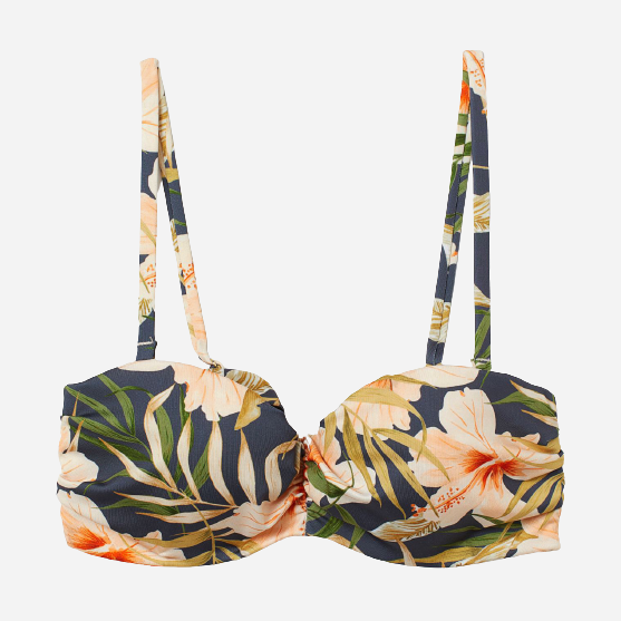 Верхняя часть купальника H&M 0699082004 36 (70B) Темно-серая (2000000833312) - Фото 1 Верхняя часть купальника H&M 0699082004 36 (70B) Темно-серая (2000000833312) - изображение 1
