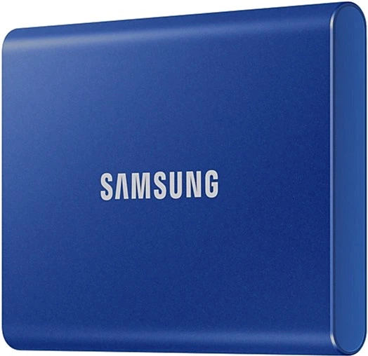 Dysk SSD Samsung Portable SSD T7 1TB USB 3.2 Type-C (MU-PC1T0H/WW) External Blue - Zdjęcie 3 Dysk SSD Samsung Portable SSD T7 1TB USB 3.2 Type-C (MU-PC1T0H/WW) External Blue - obraz 3