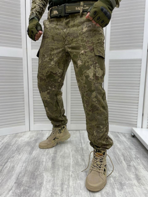 Штаны армейские летние камуфляжные S - изображение 2
