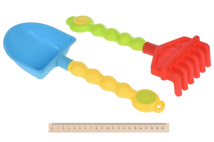 Набор для игры с песком Same Toy 6 ед Ведерко розовое 976Ut-1 (976Ut-1) - изображение 3