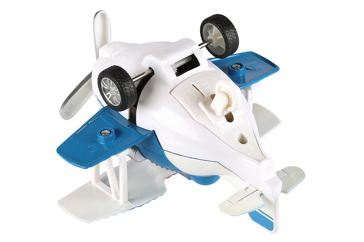 Самолет металический инерционный Same Toy Aircraft синий SY8013AUt-2 (SY8013AUt-2) - изображение 3