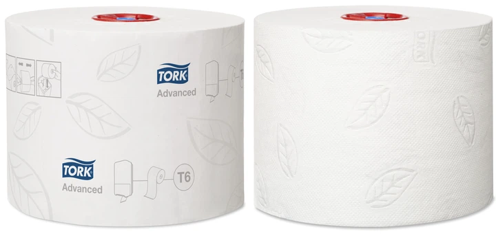 Папір туалетний Tork 127530 Mid-size в міді-рулонах - Фото 1 Папір туалетний Tork 127530 Mid-size в міді-рулонах - зображення 1