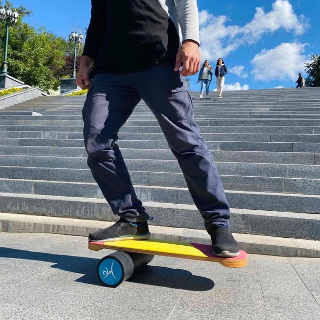 Баланcборд W.A.S. (Balance Board Training System) с прорезиненным роллером (38283327 bb-compact-was) - изображение 11