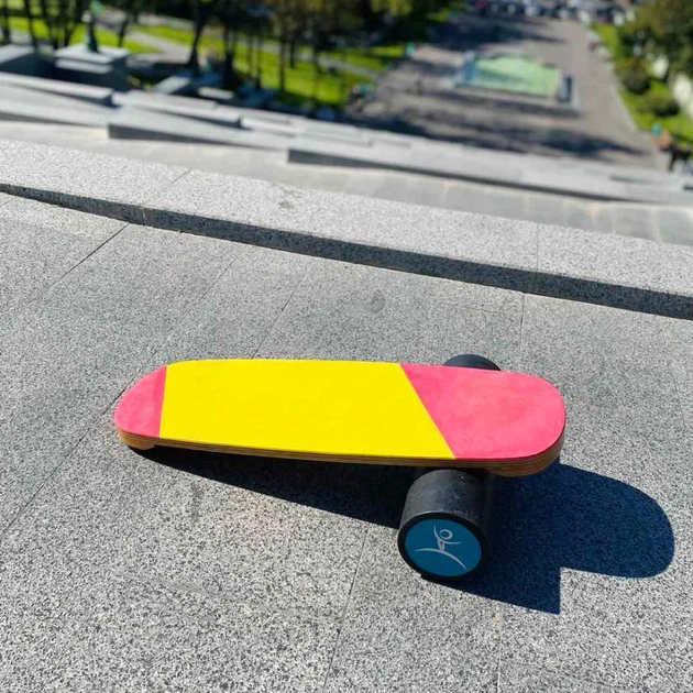 Балансборд Retro beach (Balance Board Training System) с прорезиненным роллером (38182840 bb-compact-retro-beach) - изображение 11