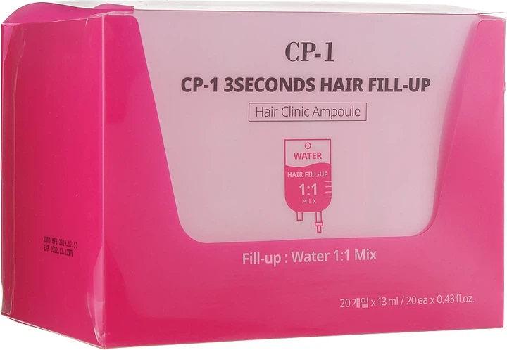 Маска-філер для волосся - Esthetic House CP-1 3 Seconds Hair Fill-Up Ampoule 13ml (797233-28650) - Фото 3 Маска-філер для волосся - Esthetic House CP-1 3 Seconds Hair Fill-Up Ampoule 13ml (797233-28650) - изображение 3