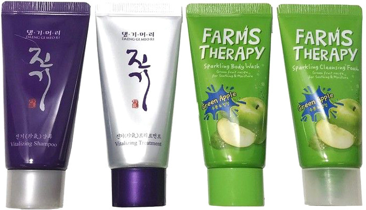 Daeng Gi Meo Ri, Farms Therapy Sparkling Cleansing Foam, Green Apple, 120ml  