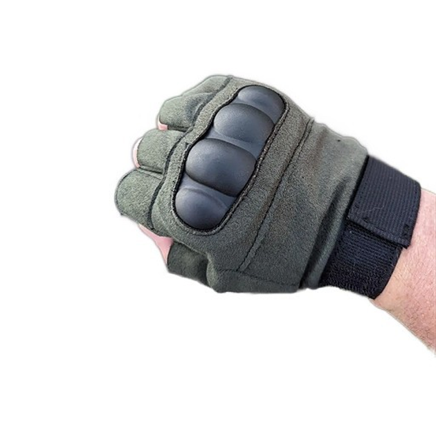 Військові тактичні рукавички Kremina без пальців ХL - зображення 1