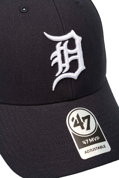 Кепка MVP 47 Brand MVP TDETROIT TIGERS One Size Black White B-MVP09WBV-HM - изображение 3