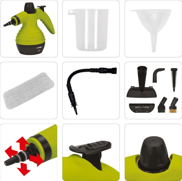 Пароочисник Lund 67200 - зображення 11