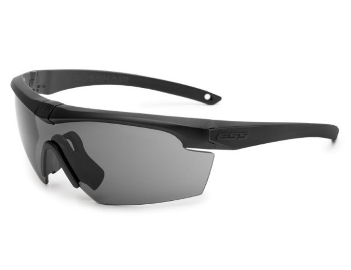 Тактичні балістичні окуляри ESS Crosshair Smoke Gray - изображение 1