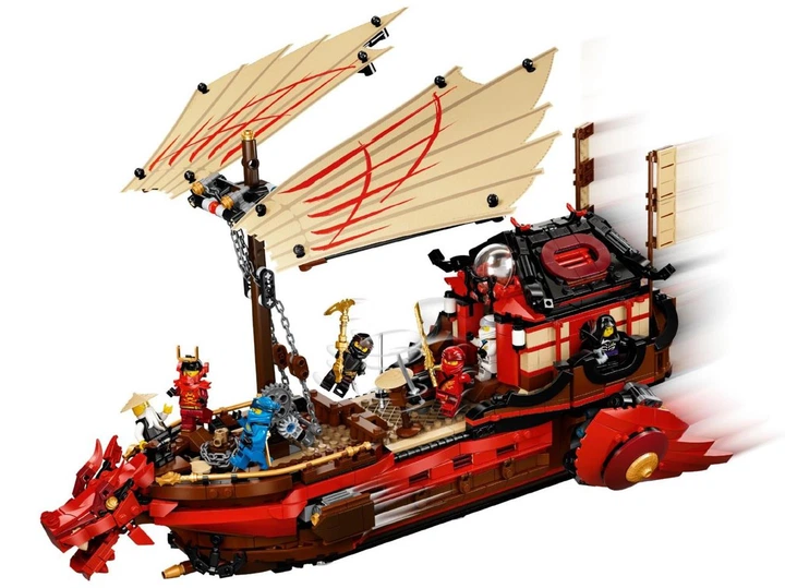 スキー N.N ma Lego Ninjago Летающий корабль Мастера Ву Лего ниндзяго 71705