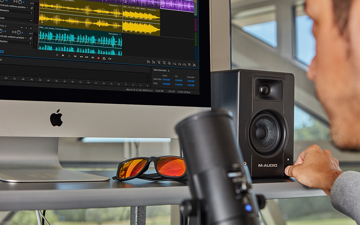 Студийные мониторы M-Audio BX4 - изображение 5