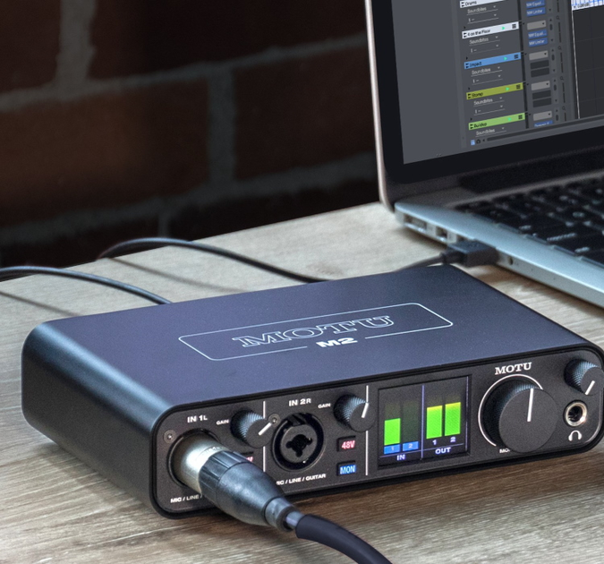 Аудіоінтерфейс MOTU M2 – фото, відгуки, характеристики в