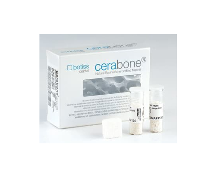 CeraBone Костный заменитель животного происхождения (5 см3 мелкая гранула, Botiss, кость), 7010-0971 - зображення 1