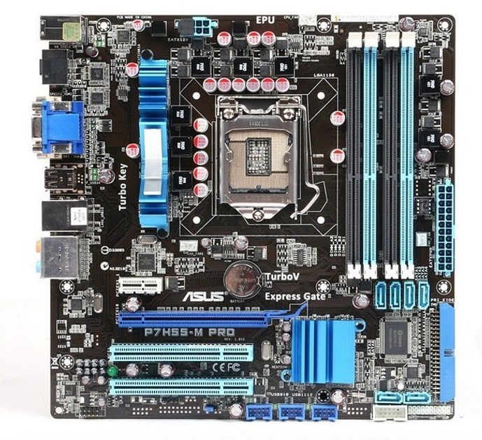 Материнская плата Socket 1156 ASUS P7H55-M PRO c HDMI Видео ( s1156 ...