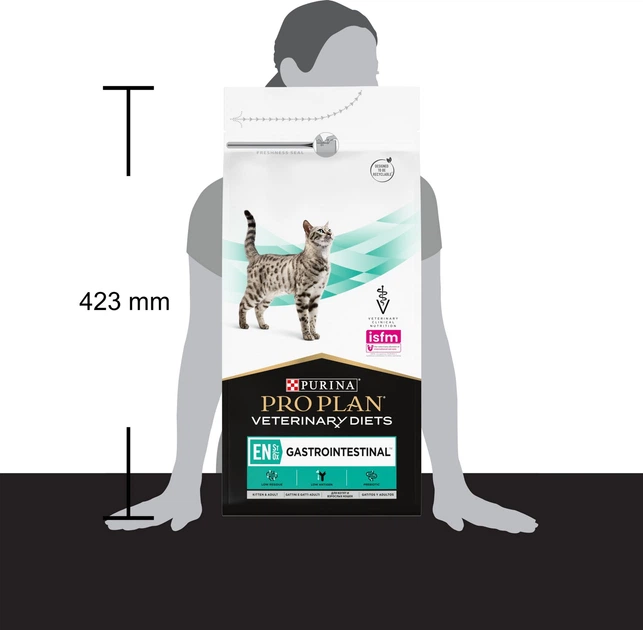 Сухий корм для кішок Purina Pro Plan Veterinary Diets EN ST/OX Gastrointestinal 1.5 кг (7613287597496/7613035160682) - зображення 4