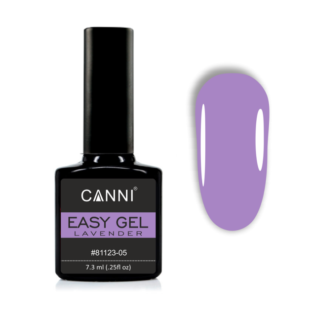 Easy gel Canni 05 LAVENDER, 7,3 ml - Фото 1 Easy gel Canni 05 LAVENDER, 7,3 ml - изображение 1
