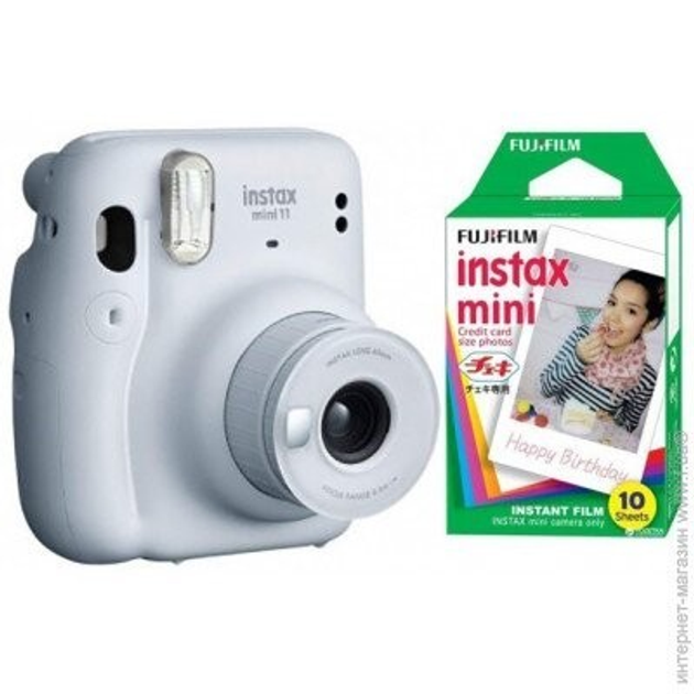 Камера моментальной печати Fujifilm Instax Mini 11 Ice White з ...