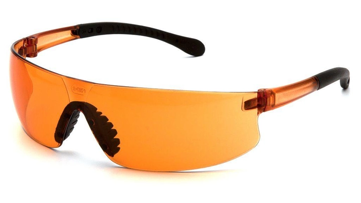 Очки защитные открытые (тактические) Pyramex Provoq (orange) оранжевые - изображение 1