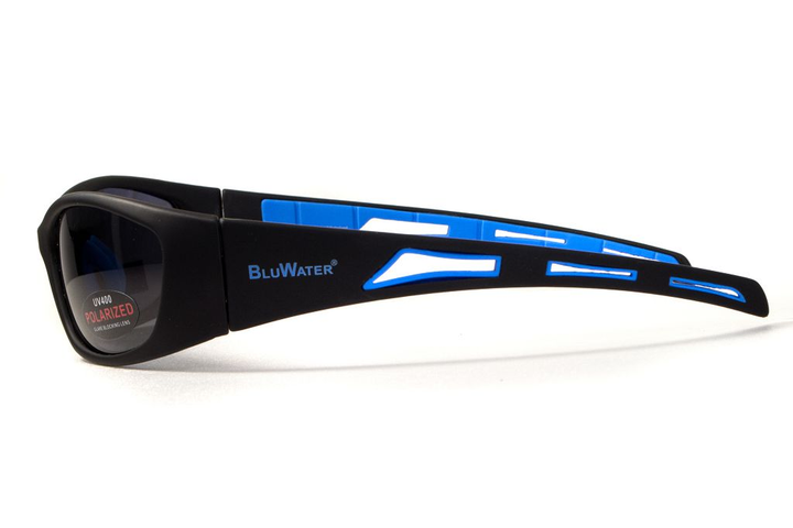 Окуляри поляризаційні BluWater Buoyant-1 Polarized (gray) сірі - зображення 2