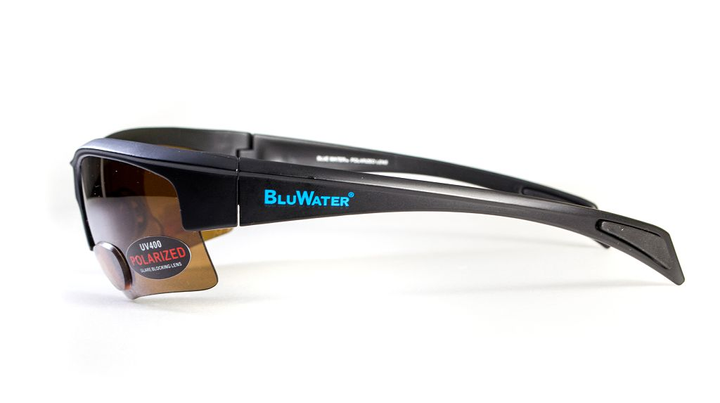Бифокальные поляризационные очки BluWater Bifocal-2 (+2.5) Polarized (brown) коричневые - изображение 2