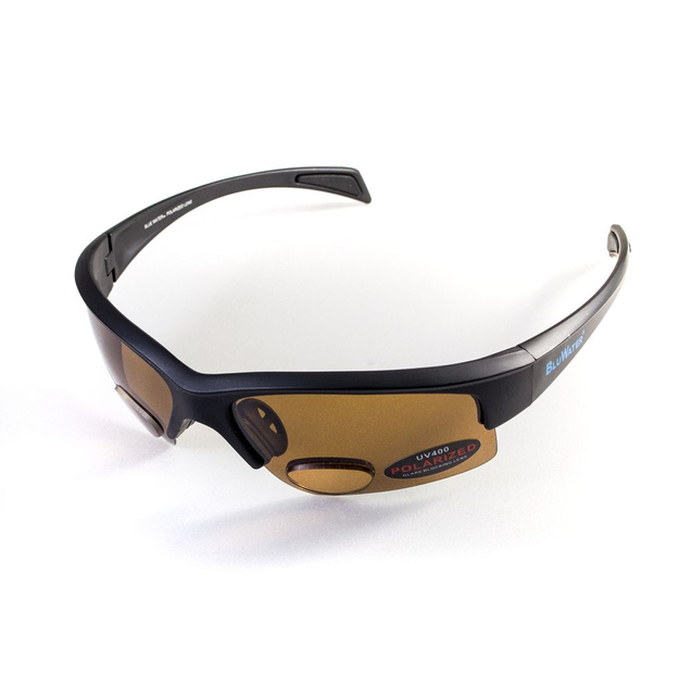 Бифокальные поляризационные очки BluWater Bifocal-2 (+2.0) Polarized (brown) коричневые - изображение 1
