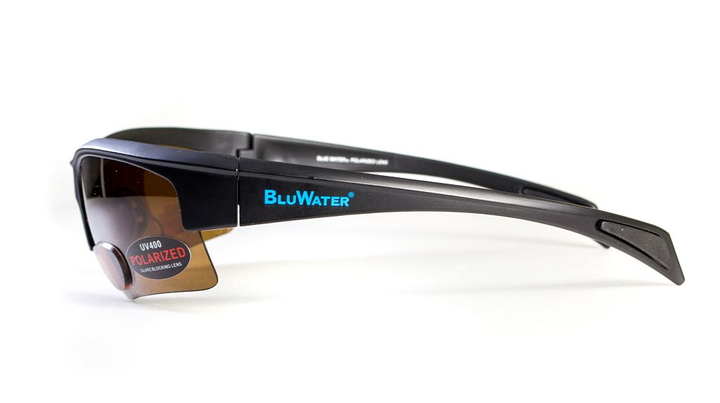 Бифокальные поляризационные очки BluWater Bifocal-2 (+2.0) Polarized (brown) коричневые - зображення 2