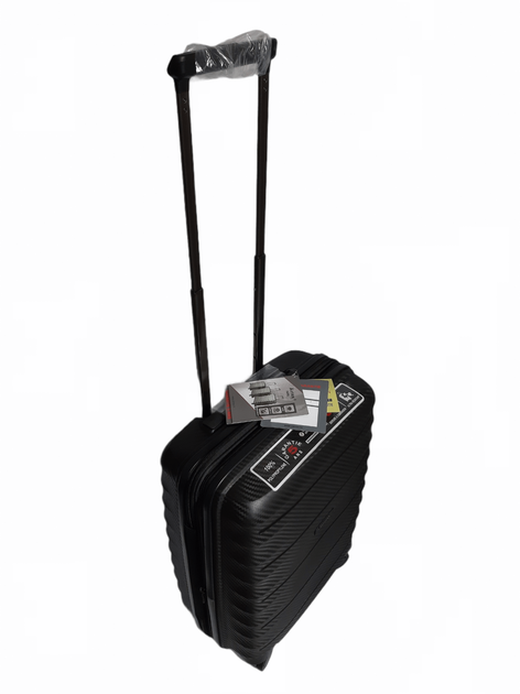 Чемодан Airtex 242B цвет чёрный размер маленький S - изображение 6