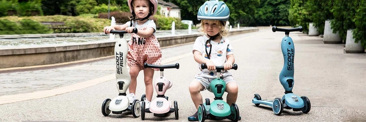 Дитячий самокат Scoot & Ride Highwaykick 1 2 в 1 Rose