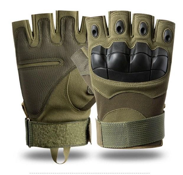 Тактичні рукавиці Outdoor Tactics безпалі олива розмір XL - зображення 2
