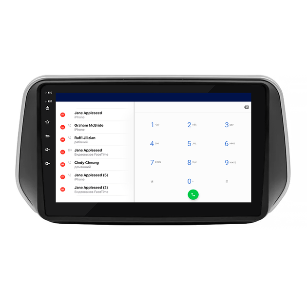 Штатная магнитола Lesko для Hyundai Santa Fe IV 2018-2021 экран 10" 4/32Gb/ 4G/ Wi-Fi/ CarPlay Premium Хюндай - изображение 5