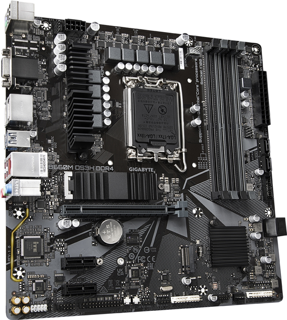 Материнская плата Gigabyte B660M DS3H DDR4 (s1700, Intel B660, PCI-Ex16 ...