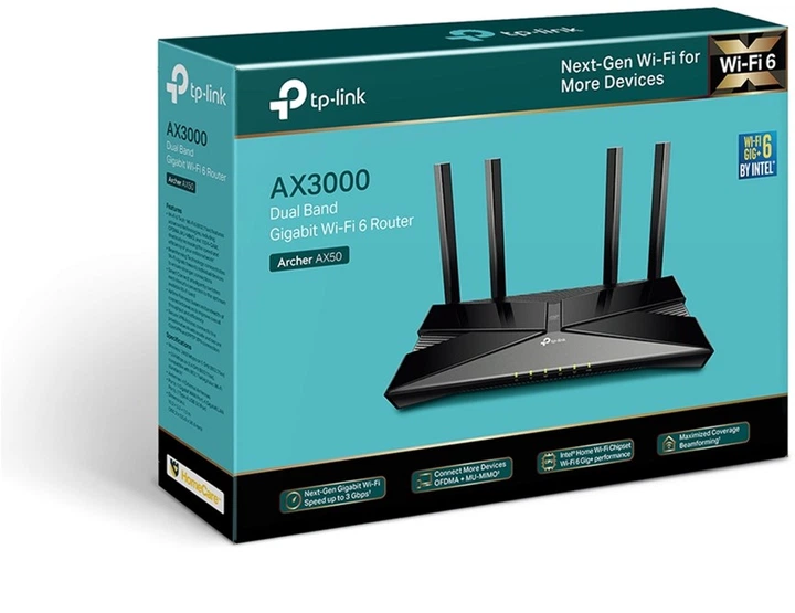 その他 Archer AX50 Маршрутизатор TP-LINK Archer AX50 – фото, отзывы, характеристики в