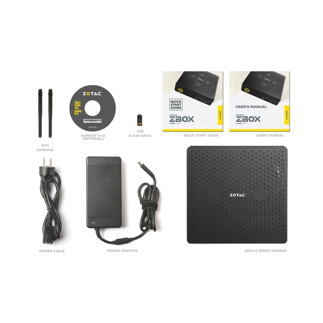 Комп'ютер Zotac MAGNUS EN072080S (Barebone) / i7-10750H / RTX 2080 Super (ZBOX-EN072080S-BE) - изображение 6