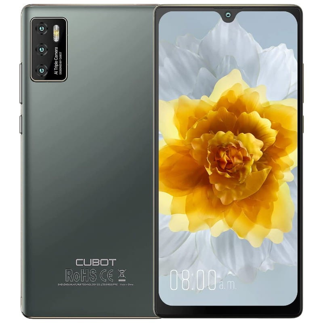 Смартфон Cubot P50 6/128Gb Green – фото, отзывы, характеристики в ...
