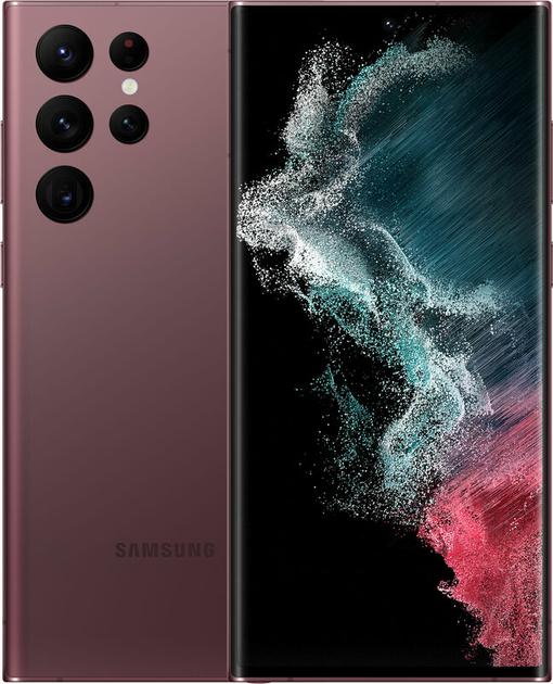 Смартфон Samsung Galaxy S22 Ultra 5G 12/512GB Burgundy S9080