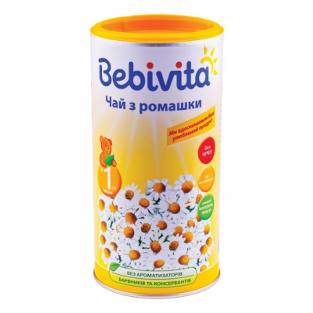 Дитячий чай Bebivita ромашковий 200 гр (1623112) - зображення 1