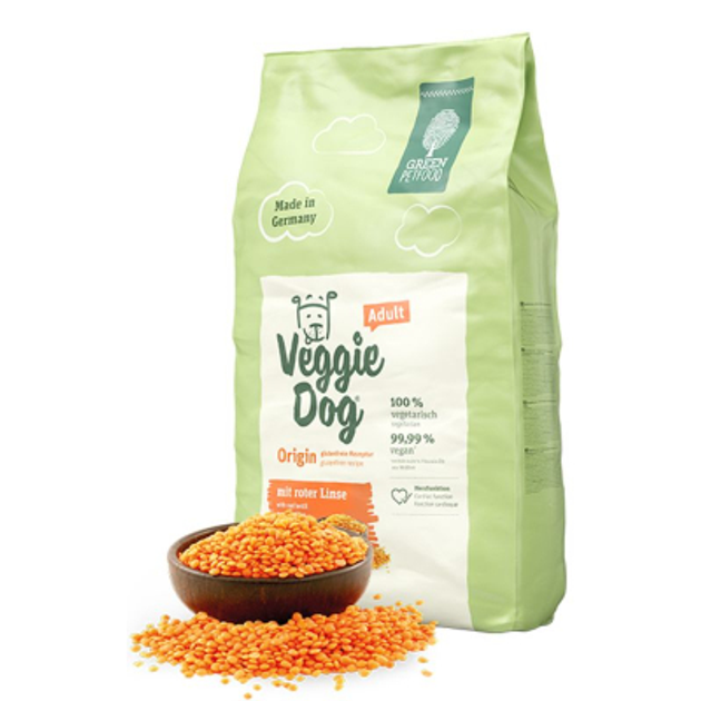 Green petfood 2025 veggiedog origin