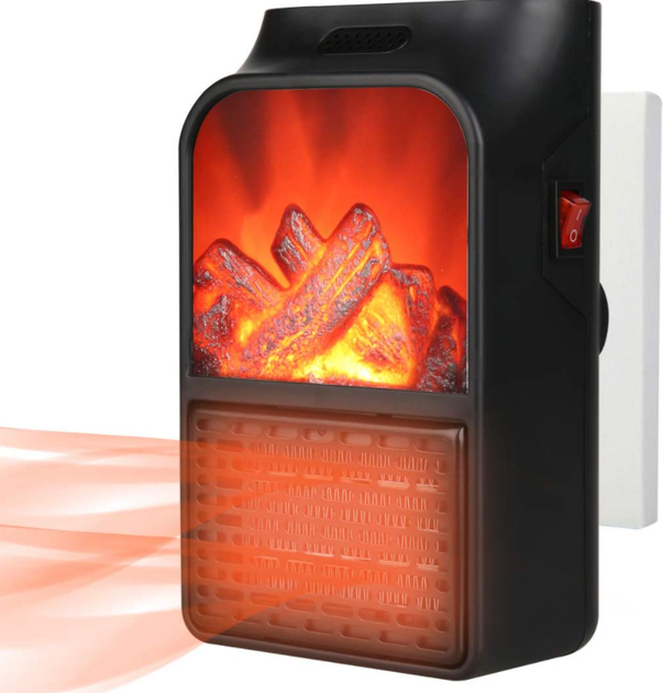Портативный обогреватель с пультом Flame Heater (500 Вт) Экономный - изображение 3