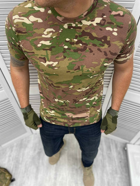 Армейская футболка мультикам S - изображение 2