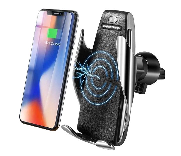 Автомобільний тримач сенсорний з функцією бездротової зарядки Penguin Smart Sensor S5 - зображення 9