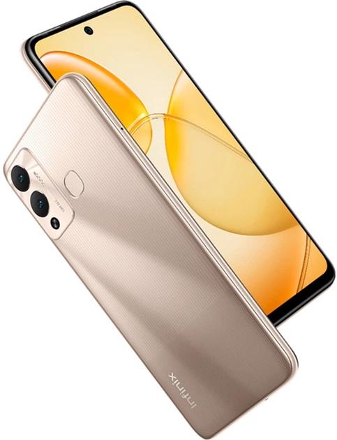 Мобільний телефон Infinix HOT 12 Play NFC (X6816D Gold) 4/64GB Champagne Gold (4895180779732) - зображення 3