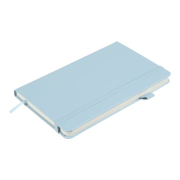 Книга записна Buromax Etalon 125х195мм 96 аркушів у лінію обкладинка зі штучної шкіри блакитний (BM.291260-14) - зображення 3