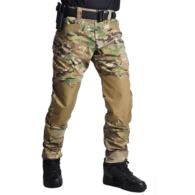Тактичні військові штани з посиленими колінами HAN WILD L Multicam HWM701893-1 - зображення 2
