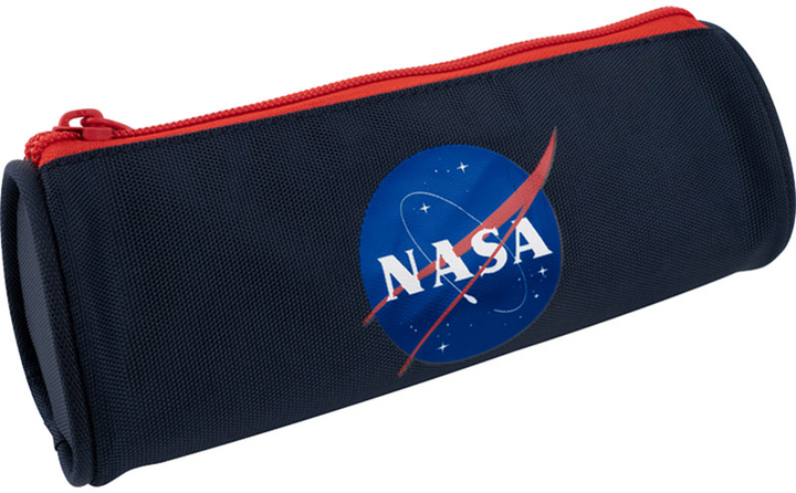 Пенал шкільний Kite Nasa 19х7х6.5 см синій з червоним (NS22-667) – фото ...