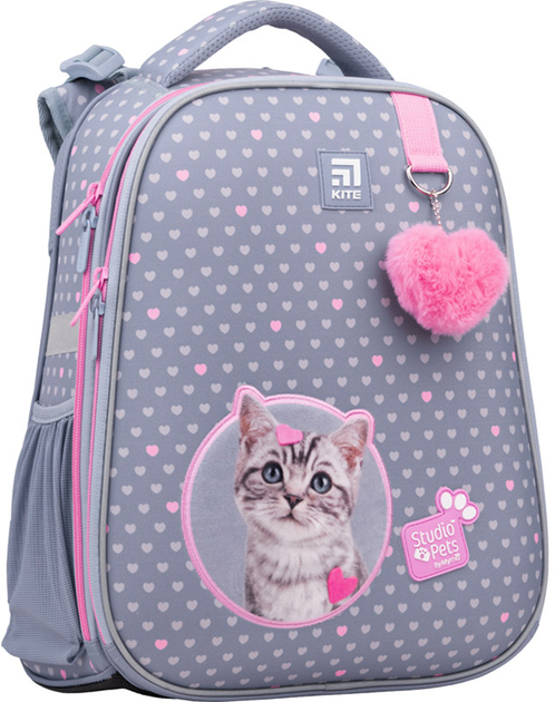Рюкзак каркасный Kite для девочки 38х29х16 см 16 л Studio Pets (SP22 ...