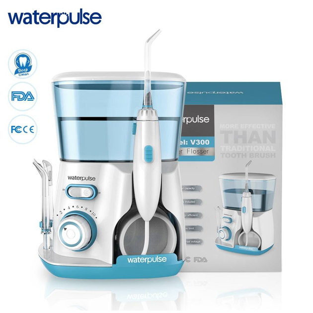 Іригатор для ротової порожнини Waterpulse V300 синій - зображення 1