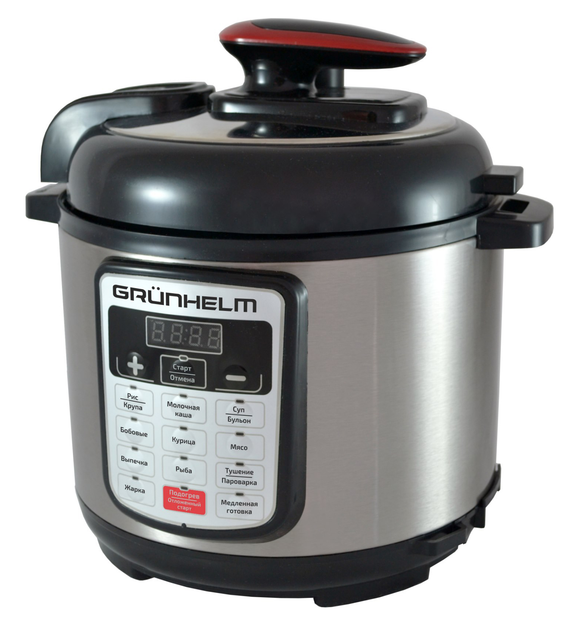Мультиварка-скороварка Grunhelm MPC-15B 4 л 13 программ 900 Вт ...