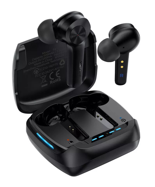Наушники вакуумные беспроводные с микрофоном Acefast T4 TWS Bluetooth в ...