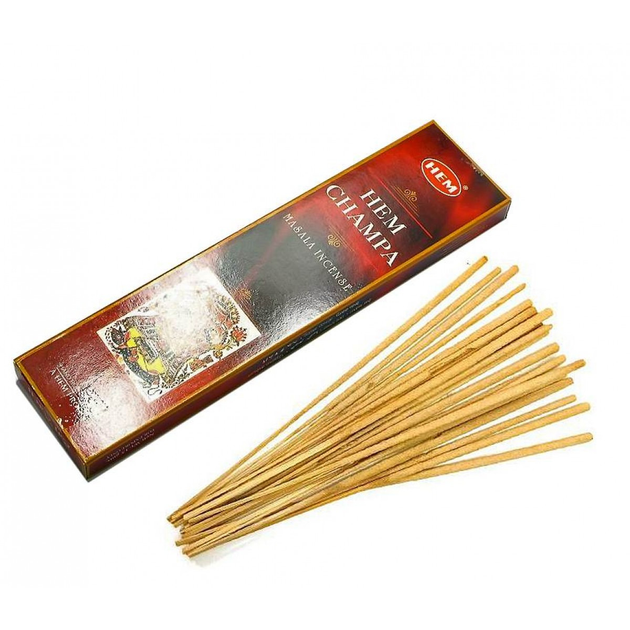 Аромапалочки Hem Champa Masala 15Gms (Чампа)(Пыльцовое благовоние), 14 ...